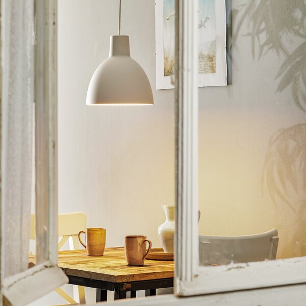 Függőlámpa Louis Poulsen, Toldbod 250, dimmable, Fehér, Nappali, Fém, Dizájn