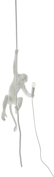 Asztali lámpa SELETTI, Monkey Lamp, Fehér, Nappali, Műanyag, Dizájn