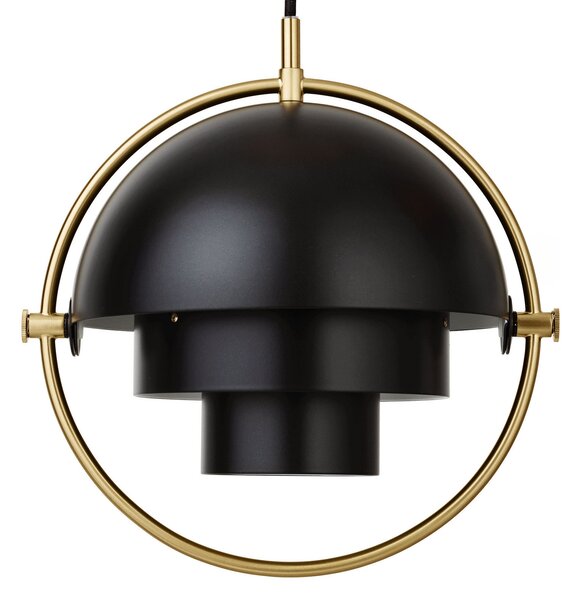 Függőlámpa GUBI, Multi-Lite, dimmable, Fekete, Nappali, Fém, Dizájn