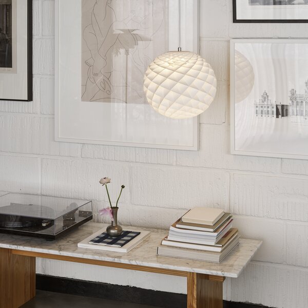 Függőlámpa Louis Poulsen, Patera, dimmable, Fehér, Nappali, Műanyag, Dizájn