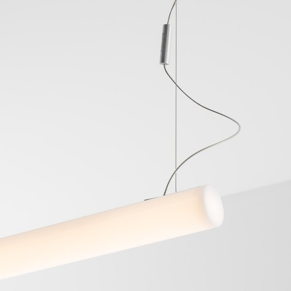 Függőlámpa Artemide, Alphabet of light, dimmable, Fehér, Nappali, Műanyag, Dizájn