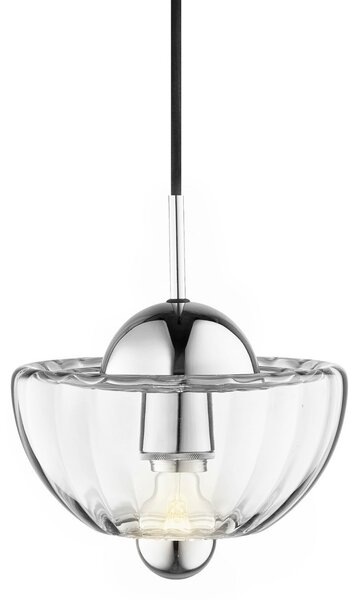 Függőlámpa DESIGN BY US, Lotus, dimmable, Átlátszó, Nappali, Üveg, Dizájn