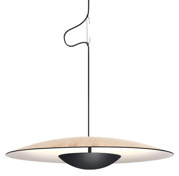 Függőlámpa MARSET, Ginger, dimmable, Fa, Nappali, Fa, Dizájn