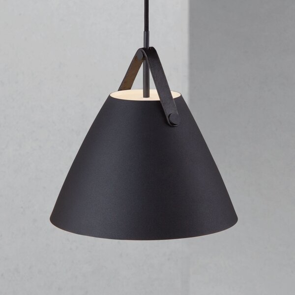 Függőlámpa DFTP by Nordlux, Strap, dimmable, Fekete, Nappali, Fém, Skandináv