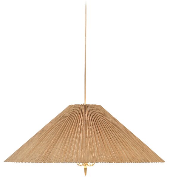 Függőlámpa GUBI, 1972, dimmable, Fa, Nappali, Bambusz, Dizájn