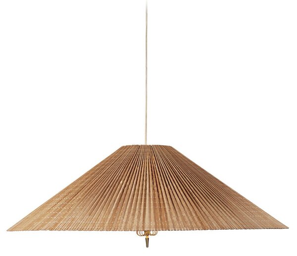Függőlámpa GUBI, 1972, dimmable, Fa, Nappali, Bambusz, Dizájn