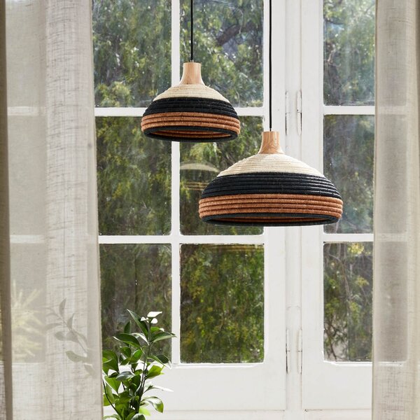 Függőlámpa Forestier, Grass S, dimmable, Barna / Rozsdabarna, Nappali, Dizájn