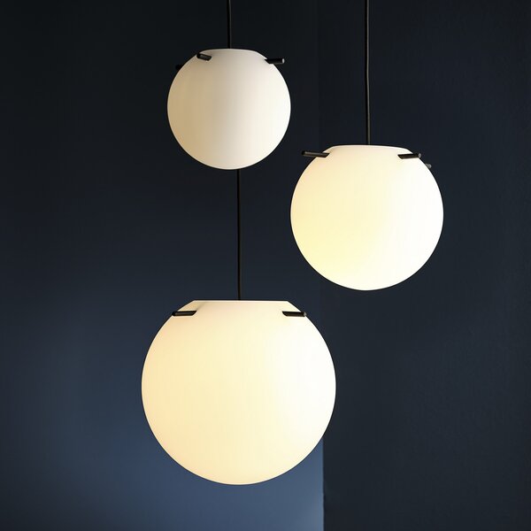 Függőlámpa FRANDSEN, Koi, dimmable, Fehér, Nappali, Üveg, Dizájn
