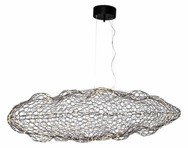 Függőlámpa By Rydéns, Hayden, dimmable, Fekete, Nappali, Fém, Dizájn