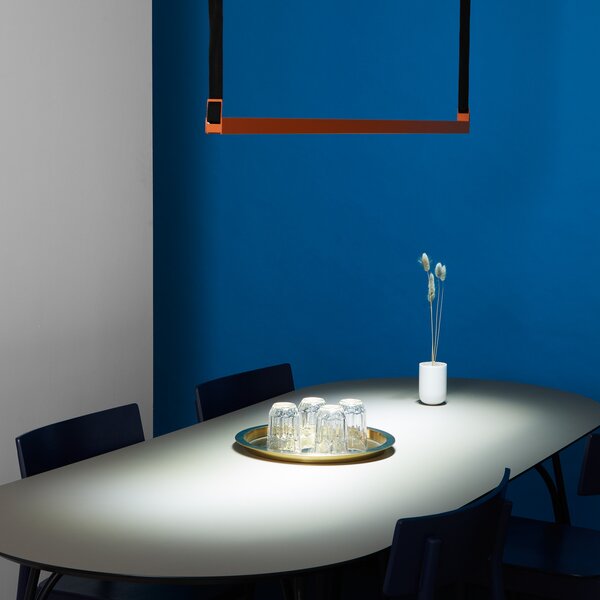 Függőlámpa LOOM DESIGN, Belto, dimmable, Narancs, Étkező, Alumínium, Modern