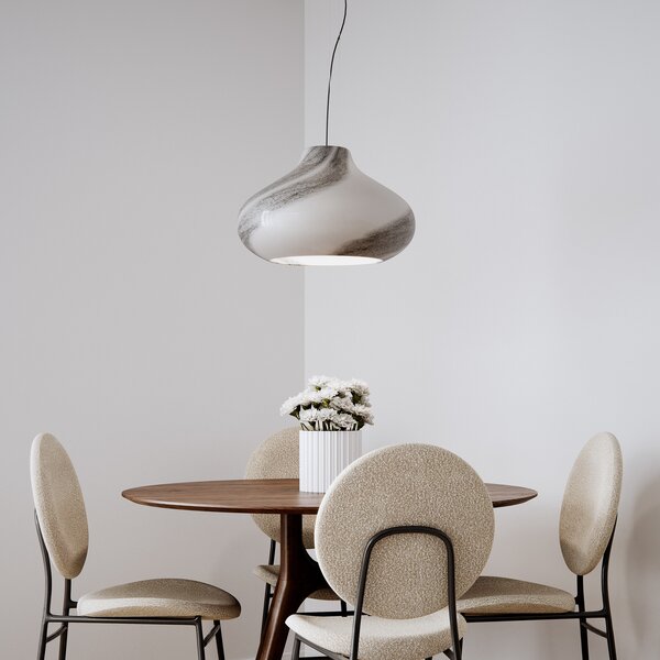 Függőlámpa By Rydéns, Mira, dimmable, Fehér, Nappali, Üveg