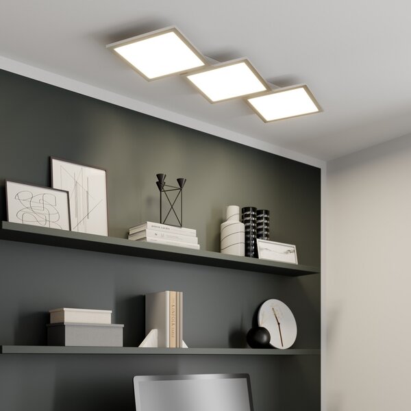 Mennyezeti Lámpa Lucande, Ilira, dimmable, Fémes, Konyha, Alumínium, Modern