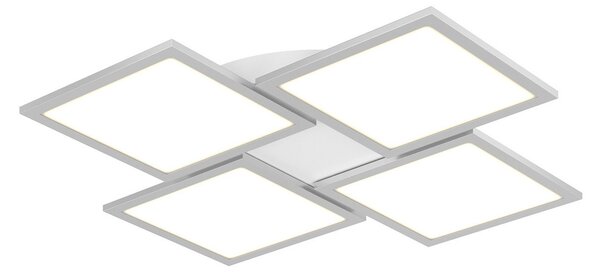 Mennyezeti Lámpa Lucande, Ilira, dimmable, Fémes, Konyha, Alumínium, Modern