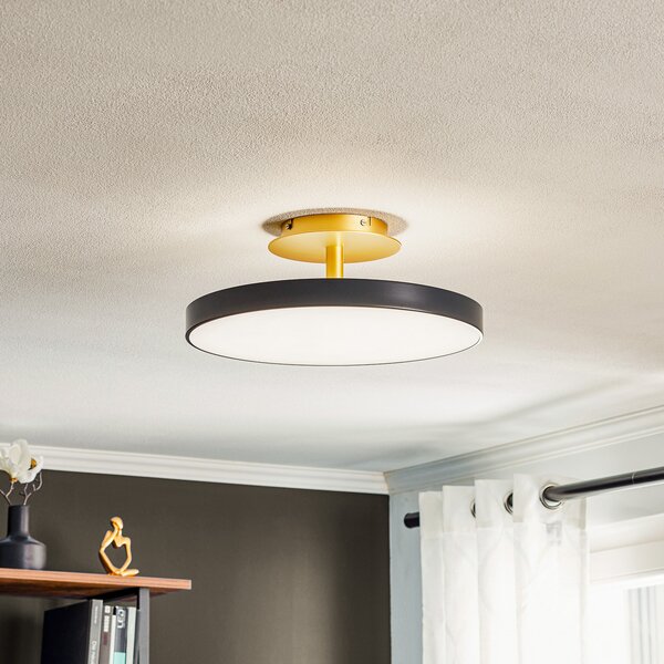 Mennyezeti Lámpa UMAGE, Asteria Up Medium, dimmable, Fekete, Nappali, Fém, Dizájn