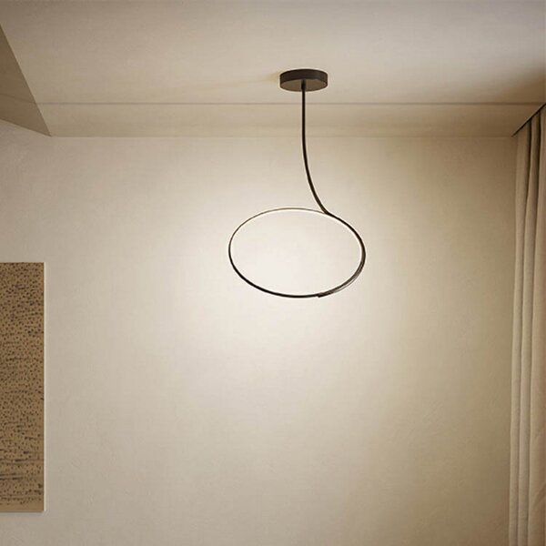 Mennyezeti Lámpa kdln, Poise, dimmable, Fekete, Nappali, Fém, Dizájn