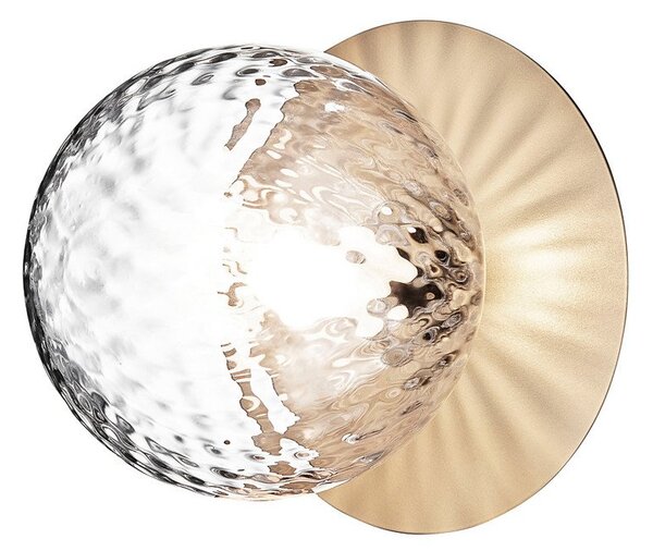 Fali Lámpa Nuura Aps, Liila 1 Medium, dimmable, Arany / Sárgaréz, Nappali, Üveg, Dizájn