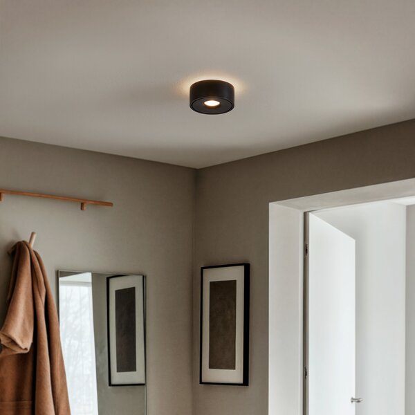 Mennyezeti Lámpa Arcchio, Rotari, dimmable, Fekete, Nappali, Fém, Modern