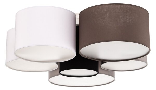 Mennyezeti Lámpa Euluna, Lodge, dimmable, Többszínű, Nappali, Szövet / Textília, Modern