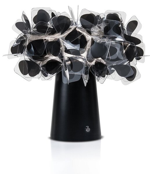 Asztali lámpa Slamp, Clizia Mama Non Mama, dimmable, Fekete, Nappali, Műanyag, Dizájn