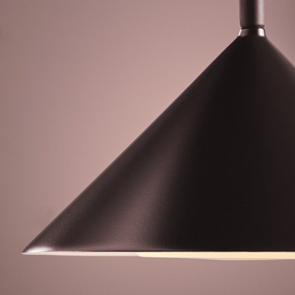 Kültéri Lámpa FRANDSEN, Grasp, dimmable, Piros, Erkély, Fém, Dizájn