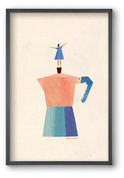 Good Morning Coffee - falikép keretben | artbridge