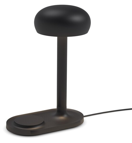 Asztali lámpa PLEASE WAIT to be SEATED, Emendo, dimmable, Fekete, Nappali, Alumínium, Modern