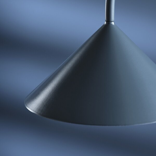 Kültéri Lámpa FRANDSEN, Grasp, dimmable, Kék, Erkély, Fém, Dizájn