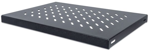 Intellinet 1U 19" Fixed Shelf rack polc 345mm fekete (712521)