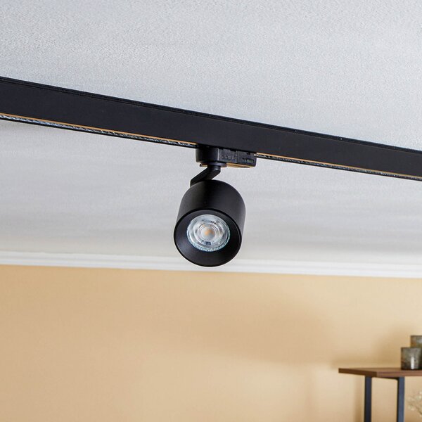 Spotlámpa Arcchio, Brinja, dimmable, Fekete, Folyosó, Alumínium, Modern