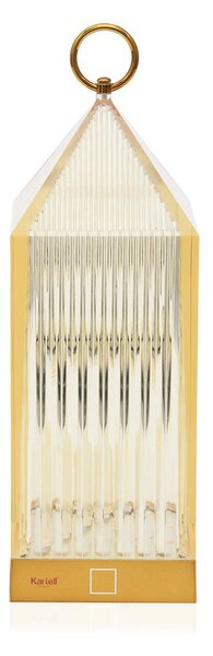 Kültéri Lámpa Kartell, Lantern, dimmable, Sárga, Erkély, Műanyag, Dizájn
