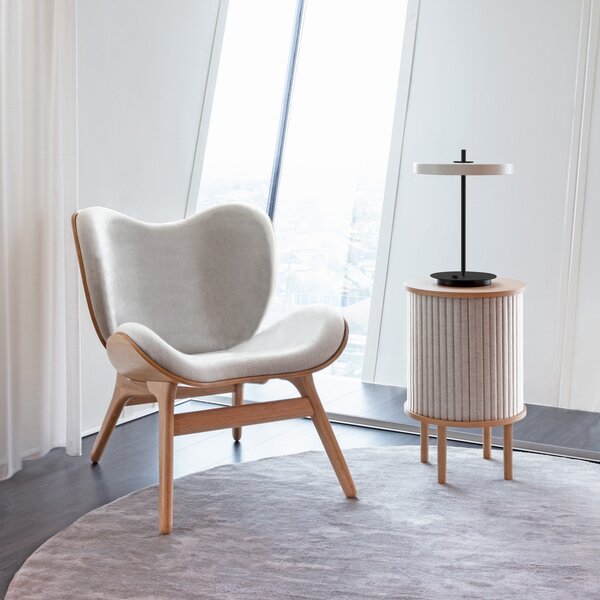 Asztali lámpa UMAGE, Asteria Table, dimmable, Fekete, Nappali, Alumínium, Dizájn