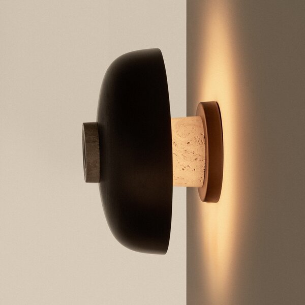 Fali Lámpa Audo Copenhagen, Reverse, dimmable, Bronz / Öreg Sárgaréz, Nappali, Alumínium, Dizájn