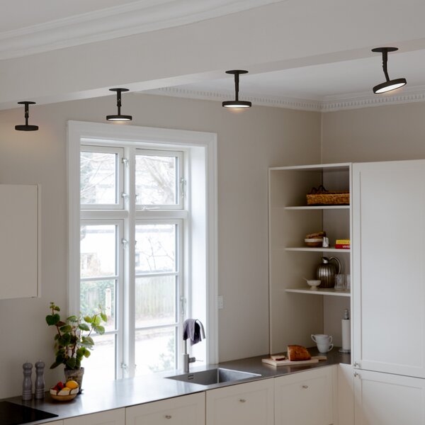 Mennyezeti Lámpa UMAGE, Asteria Spot, dimmable, Fekete, Nappali, Fém, Dizájn