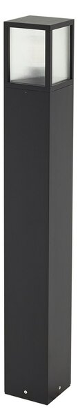 Kültéri Lámpa Lucande, Klemens, dimmable, Fekete, Terasz, Alumínium, Modern