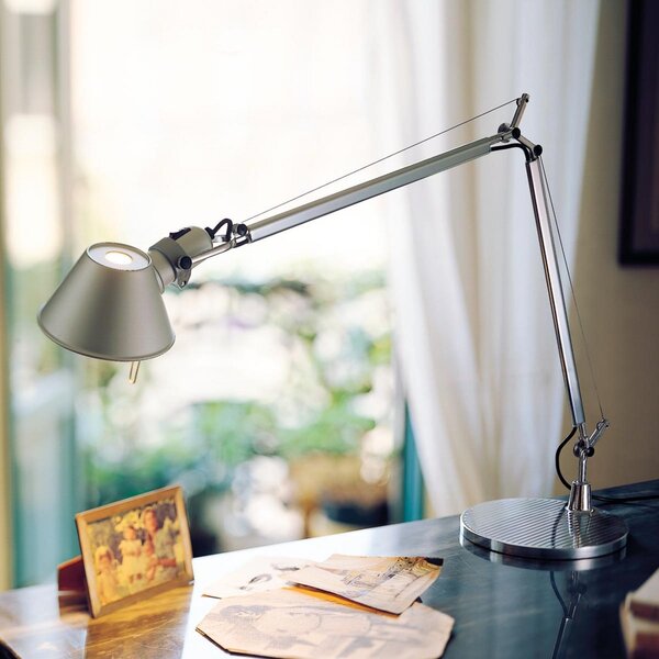 Asztali lámpa Artemide, Tolomeo, dimmable, Fémes, Dolgozószoba / iroda, Fém, Dizájn