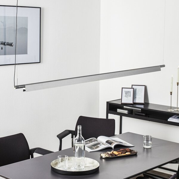 Függőlámpa Luceplan, dimmable, Fémes, Nappali, Fém, Dizájn