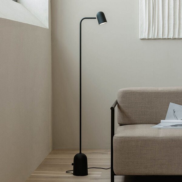 Állólámpa Northern, Buddy floor, dimmable, Fekete, Nappali, Fém, Skandináv