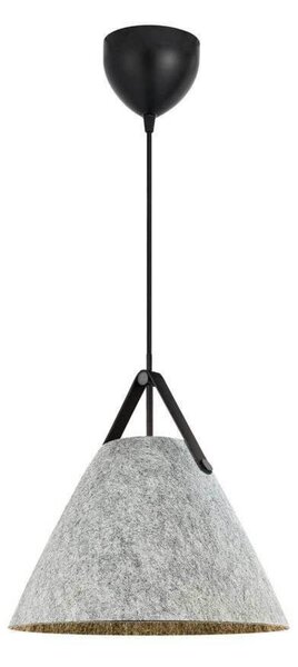 Függőlámpa DFTP by Nordlux, Strap, dimmable, Szürke, Nappali, Szövet / Textília, Skandináv