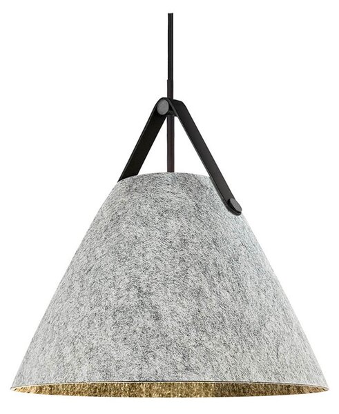 Függőlámpa DFTP by Nordlux, Strap, dimmable, Szürke, Nappali, Szövet / Textília, Skandináv