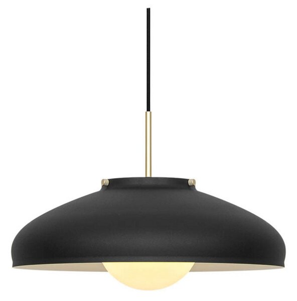 Függőlámpa DFTP by Nordlux, Latif, dimmable, Fekete, Étkező, Fém, Skandináv