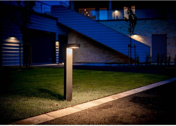 Kültéri Lámpa Norlys, dimmable, Szürke, Terasz, Alumínium