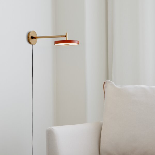 Fali Lámpa UMAGE, Asteria Long, dimmable, Arany / Sárgaréz, Nappali, Fém, Dizájn