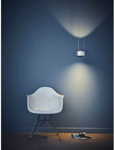 Függőlámpa LOOM DESIGN, Air, dimmable, Fehér, Nappali, Alumínium, Modern