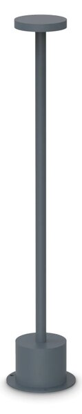 TOFFEE LED kültéri állólámpa, antracit, Ø8 cm, 50 cm