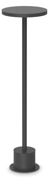 TOFFEE LED kültéri állólámpa, fekete, Ø16 cm, 50 cm