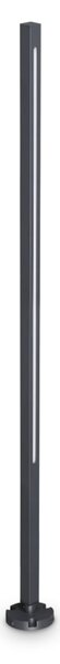 JEDI LED kültéri állólámpa, antracit, 120 cm, földbe szúrható