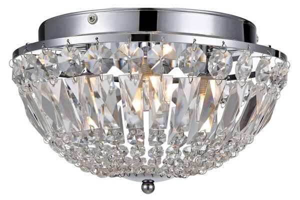 Mennyezeti Lámpa Markslöjd, Estelle, dimmable, Átlátszó, Fürdőszoba, Kristály