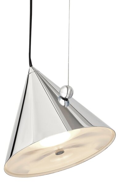 Függőlámpa Tom Dixon, Pose, dimmable, Fémes, Nappali, Fém, Dizájn