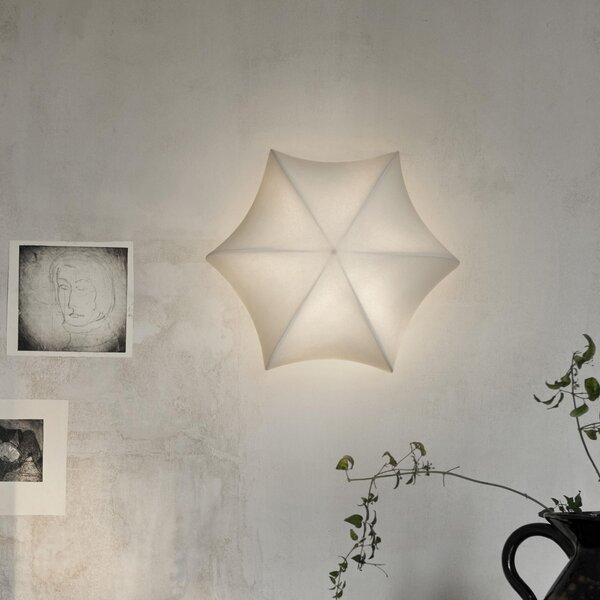 Fali Lámpa ferm LIVING, Poem, dimmable, Fehér, Nappali, Fém, Dizájn