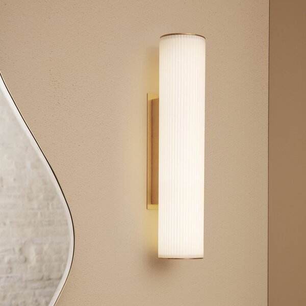 Fali Lámpa ferm LIVING, Vuelta 40, dimmable, Fehér, Nappali, Üveg, Dizájn